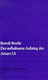Der aufhaltsame Aufstieg des Arturo Ui