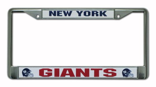 New York Giants Chrome Frame