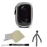 Carbon Fiber Black Glossy Durable Slim Protective Storage Cover Cube Carryi ....