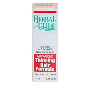 Herbal Glo Thinning Hair Formula - advanced, 5.9 fluid ounces.