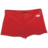 Lynx Women's Low-Rise Boy-Cut Brief ( sz. M, Scarlet )