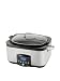 Wolfgang Puck 6-Qt. Electronic Multi-Cooker with Dual Heating Elements, Black