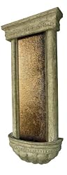 45" Wall Mounted Bronze "Bellezza" Sculpted Waterfall Fountain #BZBAW