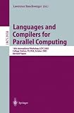 Languages and Compilers for Parallel Computing: 16th International Workshop, LCPC 2003, College Sation, TX, USA, October 2-4, 2003, Revised Papers: ... Papers (Lecture Notes in Computer Science)