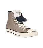Converse Double Tongue Hi Trainers Grey / Navy 12