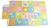 Bigood(Tm) Alphabet Eva Foam Baby Crawling Assembled Puzzle Play Mat 26 Pcs Pink RS.11749.00