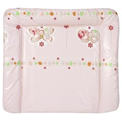 Schardt- Wickelauflage Bienchen rosa 70x80 cm (BxH), phtalatfrei beschichtet