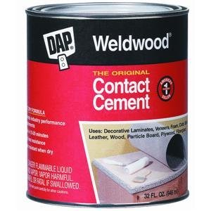 Dap 00272 Weldwood The Original Contact Cement 1-Quart