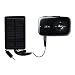 Solar Powered Rechargeable External Battery Pocket Charger for the Creative Zen Stone - uses Gomadic TipExchange Technology