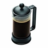 Bodum Brazil 3-Cup Glass Coffee Press, Black by Bodum