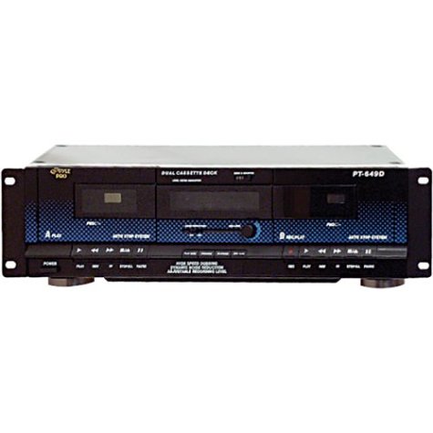 PYLE Dual Cassette Deck (PYLE PT649D)