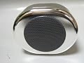 1 extra chrome or black waterproof marine speaker