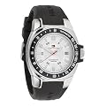Tommy Hilfiger Men's 1790485 Black Rubber Strap Watch