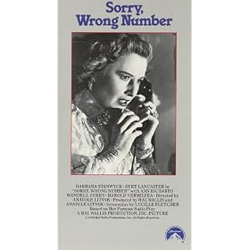 Sorry Wrong Number (1948) [VHS]