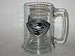 ATLANTA THRASHERS 15 ounce GLASS TANKARD MUG with Pewter Logo