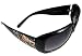 Tattoo Geisha Sunglasses Black Frames Smoke Lenses