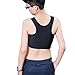 Vinaka Super Flat Les Lesbian Tomboy Short Vest Chest Binder Tops
