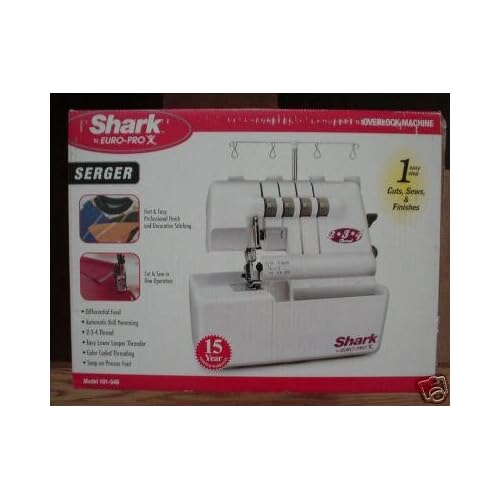 Shark EUROPRO Serger Overlock Machine Model 101548