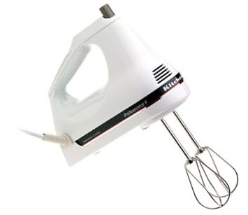 KitchenAid KHM9PWH 9-Speed Professional Hand Mixer White