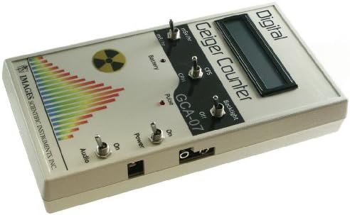 GCA-07 Geiger Counter - 0.001 mR/hr to 1000 mR/hr Range with Uranium Ore check source