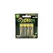 Perf Go Green #25001AA Batteries, 4-Pack, Packages (Pack of 6)
