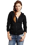 MJ Soffe Juniors Rugby Fleece Zip Hoodie, Black, Small