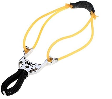 New Slingshot Powerful Hunting Slingshot Stainless Steel Bow Catapult for Outdoor Marble Games Hunting Tools