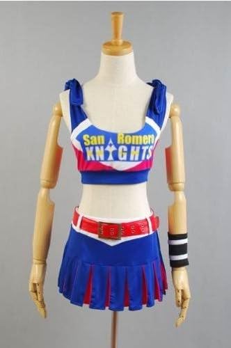 Lollipop Chainsaw Juliet Starling Dress Cosplay Costume, Size S/M/L/XL/XXL/XXXL,Wonder Feed