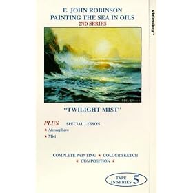 E. John Robinson Painting The Sea In Oils 5 - Twilight Mist