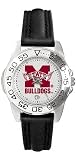 Mississippi State Bulldogs Ladies Leather Sports Watch