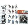 Crusaders Figure Playset (Bagged) 1-32 BMC