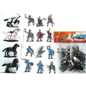 Crusaders Figure Playset Bagged 1-32 BMC