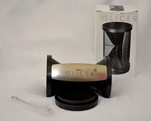 Truly Gourmet Spiral Slicer, Zucchini Noodles Spiralizer, Black