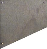 National #N269-076 8x34 Stainless Steel Kick Plate