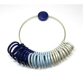 26 Piece Coloured Ring Gauge For Men & Women Sizes A-Z