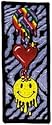 5" Peace Love Heart Smiley Face Happiness Patch