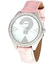 Guess Pink Leather Ladies Watch U65007L4