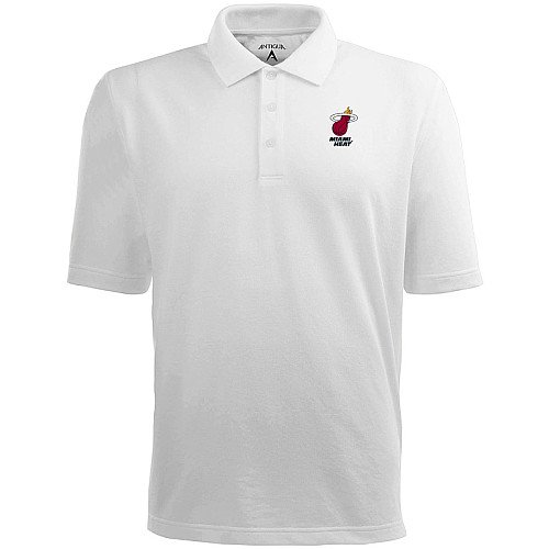 Antigua Miami Heat Pique Xtra Lite Polo