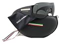 AUTHENTIC DOLCE&GABBANA SUNGLASSES DG 2066 BLACK 01/87
