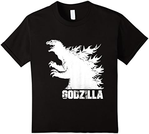 Kids God-zilla Shirt- God-zilla T shirt- Men Women &amp; Youth 6 Black
