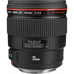 Canon EF 35mm f/1.4L USM Wide Angle Lens for Canon SLR Cameras
