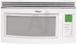 Whirlpool Gold GH6177XPQ 1.7 Cu. Ft. Over the Range g2microven Speedcook Oven with 1100 Cooking Watts & Grill and Bi-Level Cooking Racks: White