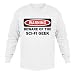 Search : WARNING BEWARE OF THE SCI-FI GEEK Youth Long Sleeve T-Shirt (for Kids) Various Colors Available
