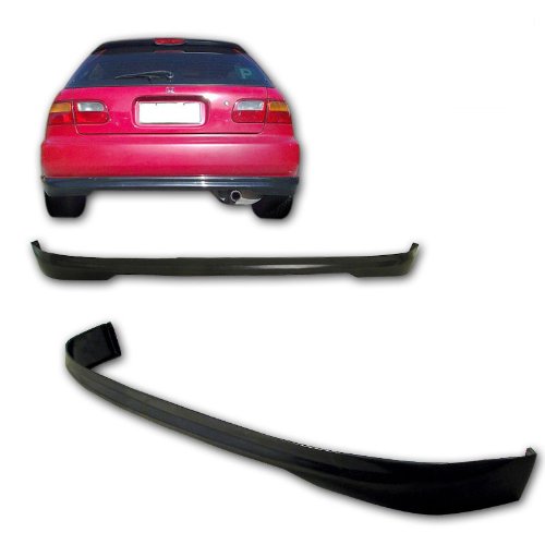 Honda Civic EG 3dr Hatch Hatchback Type R Style Urethane Rear Bumper Lip