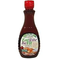 Sorbee Sugar-Free Fat Rite Be Fit, Artificial Maple Flavor Syrup, 12-Ounce Bottles (Pack of 6)