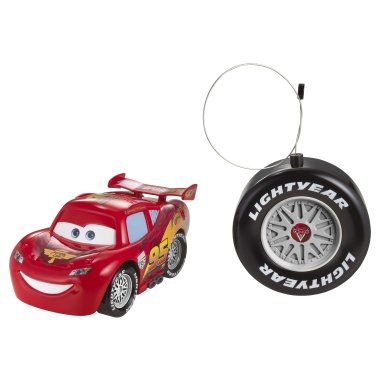 Mattel T9548 - Cars Mini Rides, Macchinina radiocomandata Saetta McQueen