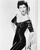 Ava Gardner 12x16 B&W Photograph (Slinky Dress)