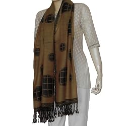 Wraps Stoles Wool for Womens India 27 x 72 inches (jstl356)