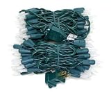 General 10019 ICICLE SET 100 LT FRS ON GRN Icicle Light