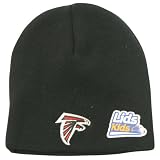 Atlanta Falcons Youth Size Classic Winter Knit Beanie - Black